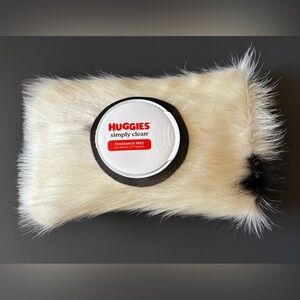Cowhide & Leather Baby Wipes Case